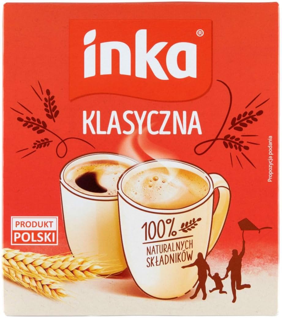 INKA Roasted Grain Coffee Kawa zbozowa 150 g IMPORTED from EUROPE- Shipping from USA