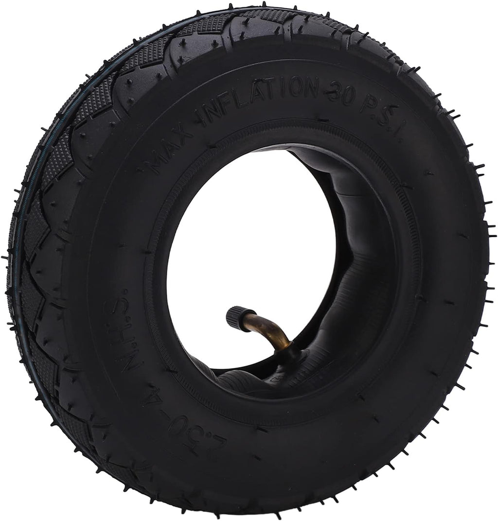 BROLEO 2.50-4 Inner Outer Tire, 2.50-4 Tire and Inner Tube AntiAging AntiSlip Rubber Set for Electric Wheelchair, BROLEOxtbpyc5oqa