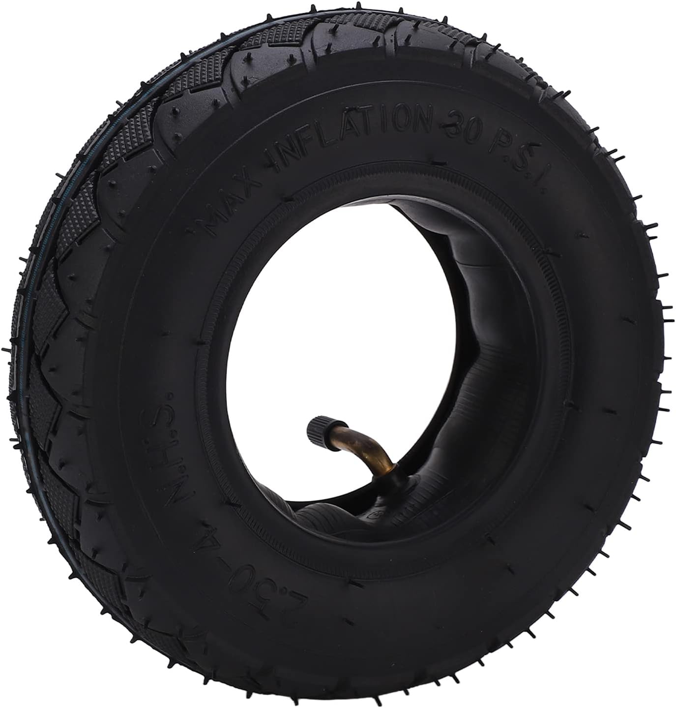 BROLEO 2.50-4 Inner Outer Tire, 2.50-4 Tire and Inner Tube AntiAging AntiSlip Rubber Set for Electric Wheelchair, BROLEOxtbpyc5oqa