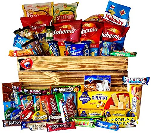 Czech sweet and salty - Czech Republic Snack Box - Original Czechia Food Large Size