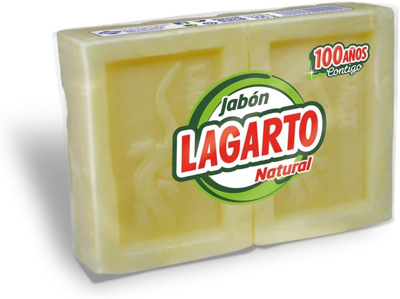 Lagarto Lizard Soap, Composite, Multicolor, 3 X 9 X 13 Cm