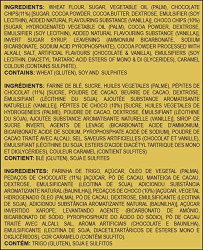 Britannia Good Day Choco Chips Cookies 25.39oz (720g) - Breakfast & Tea Time Snacks - Delicious Grocery Cookies (Pack of 1)