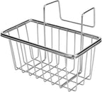 Kitchen Sponge Holder - JIANYI Stainless Steel Holder, Kitchen Sink Caddy, Dishwashing Liquid Drainer Rack - Sink Organizer for Sponge Brush Soap Towel and Sink Supplies