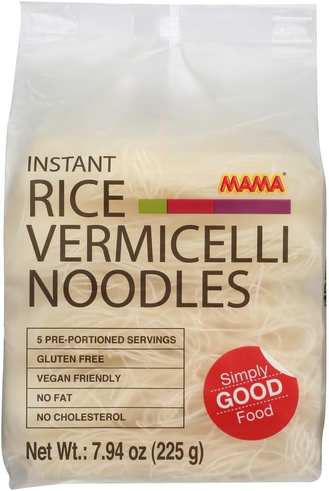 Mama instant Rice Vermicelli Noodles 225 g (Pack of 6)