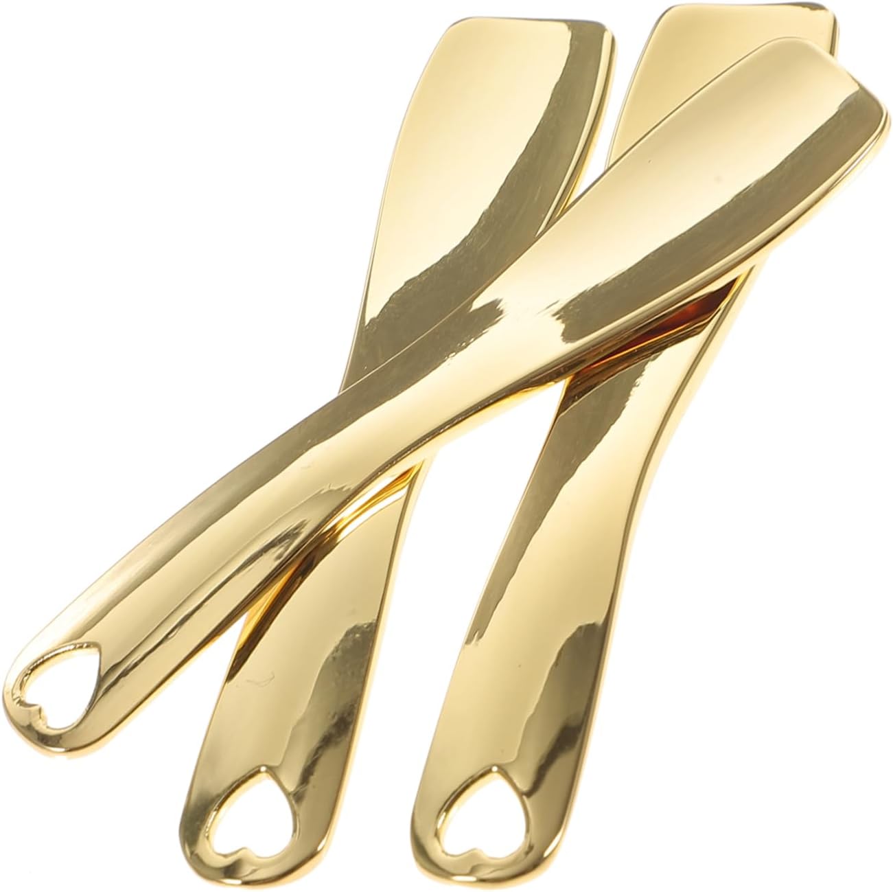 FRCOLOR 3pcs Beauty Tool Kit Zinc Spoon for Eye Massage Skincare Cream Applicator Spatula