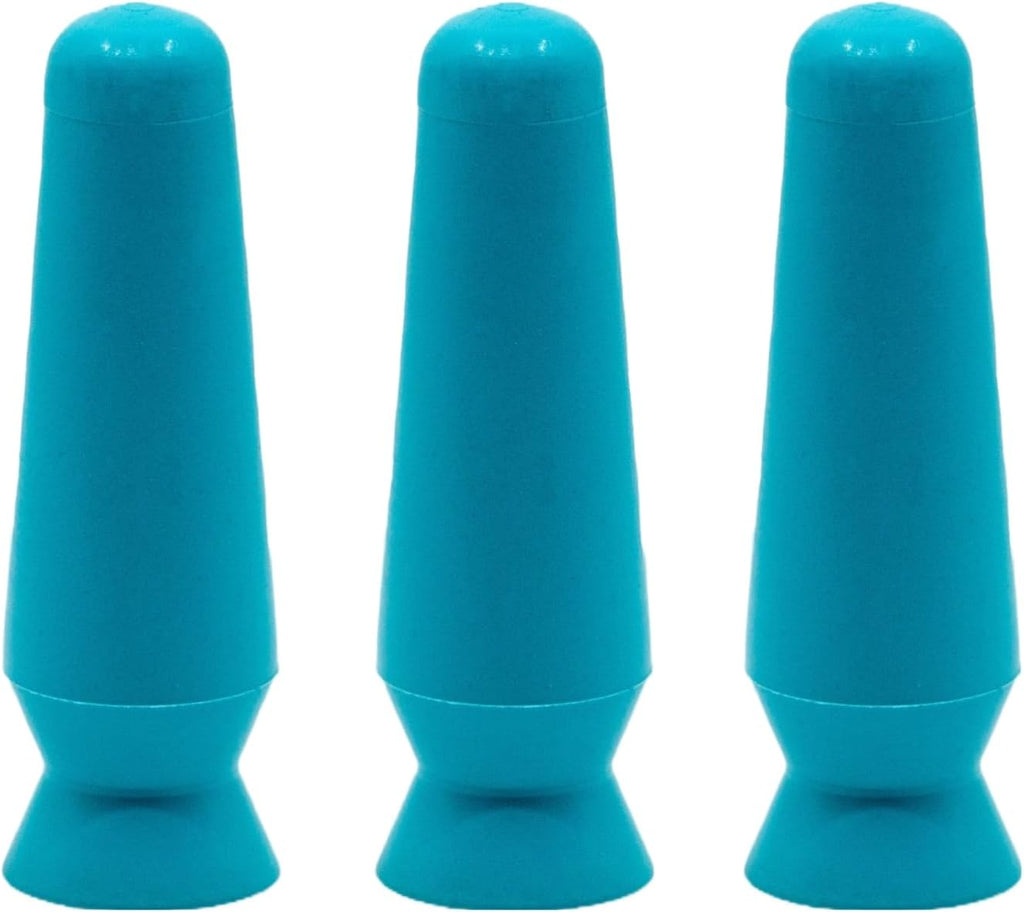 DMV Scleral Cup Large Contact Lens Handler - Inserts and Removes Scleral Contact Lenses and Prosthetic Eyes (Ventless) - Pack of 3 Colors May Vary