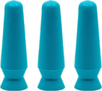 DMV Scleral Cup Large Contact Lens Handler - Inserts and Removes Scleral Contact Lenses and Prosthetic Eyes (Ventless) - Pack of 3 Colors May Vary