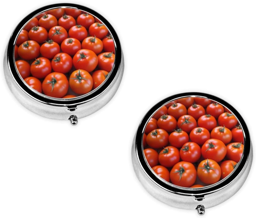 Many Tomatoes Mini Portable Medicine Box 3 Packing Travel Portable Medicine Box
