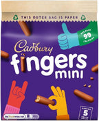 Cadbury Mini Fingers (5 Snack Packs) 110g