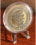 MYRECOVERYSTORE AA Coin with Roman Numeral Alcoholics Anonymous (1-60 Years) Year 1