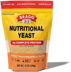 Bragg Premium Nutritional Yeast Seasoning - Vegan, Gluten Free – Good Source of Protein & Vitamins – Nutritious Savory Parmesan Cheese Substitute (Original, 12 Ounce (Pack of 1))