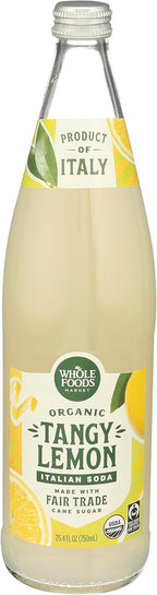 365 by Whole Foods Market Organic Lemon Italian Soda, 25.4 Fl Oz