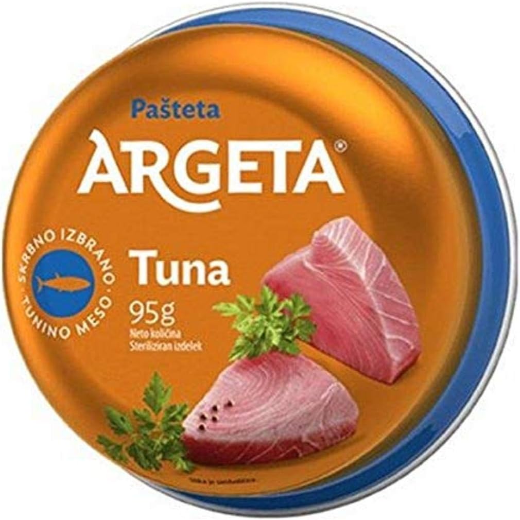 Argeta Tuna Pate Argeta, 3.35 Ounce (Pack of 12)