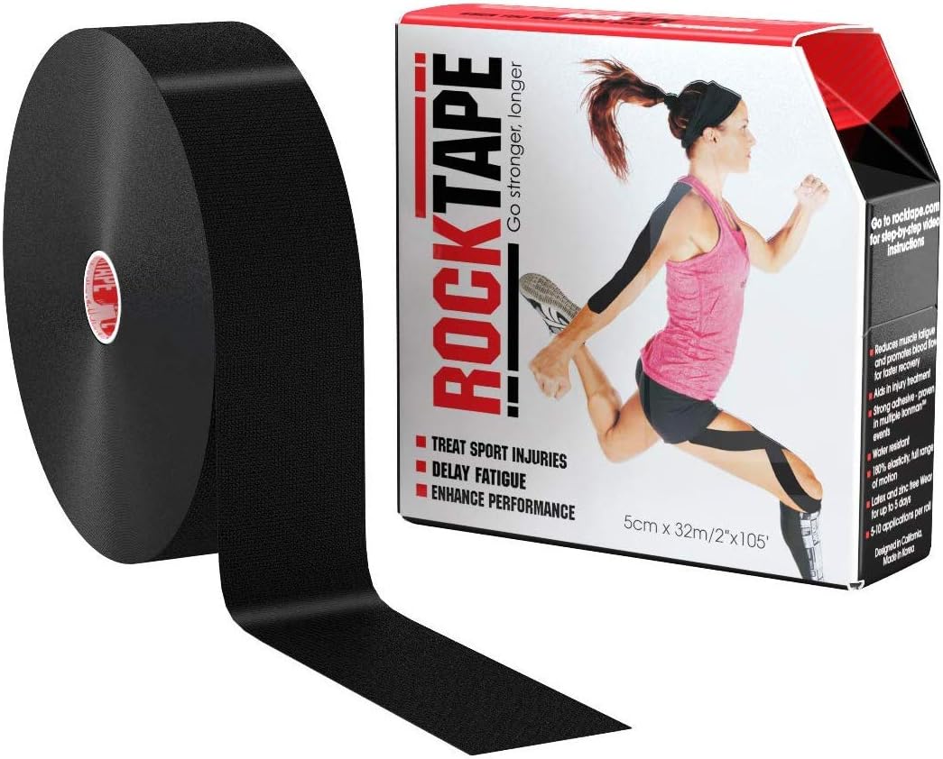 RockTape, Black, 2" x 105' (5cm x 32m)