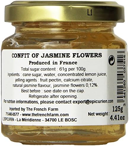 L'epicurien Confit of Jasmine Flowers - 4.4oz