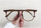 Oversized Reading Glasses Fatigue Relieve Computer Readers Blue Light Blocking Flat Light Mirror Presbyopic Glasses (Color : Tea, Size : +0.00)