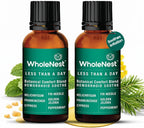 Hemorrhoid Treatment Oil | Botanical Blend with Cypress & Frankincense Oils | Soothing Relief from Burning, Itching & Swelling | External Hemorrhoid & Postpartum Care | Pack of 2