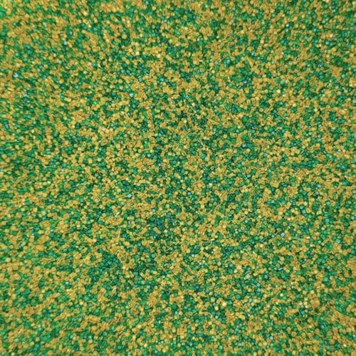 Dynastang Dark Green & Gold Sanding Sugar Sprinkles Edible Sugar Crystals Cake Decoration Cupcake Toppers Cookie Decorating Perfect for Cakes, Cupcakes, Desserts Toppings 3OZ