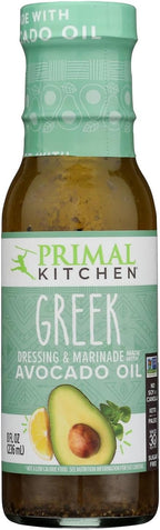 Primal Kitchen Drssng Greek Vinaigrette, 8 Oz (Pack Of 6)
