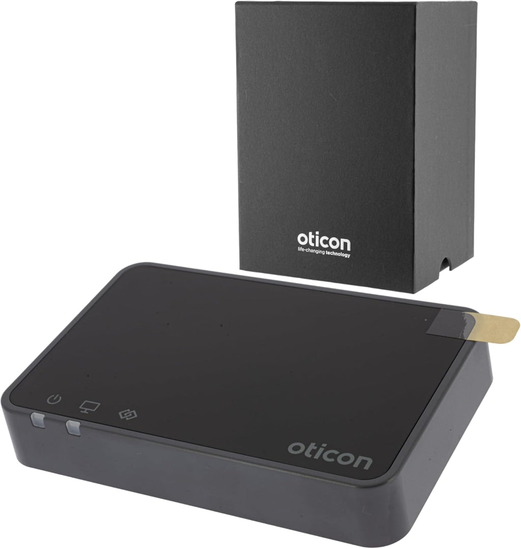 Otto Tech Oticon ConnectLine Adapter TV 3.0, Compatible with Oticon More, Real, Opn, Engage, Siya, Xceed Hearing Aids