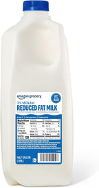 Amazon Grocery, 2% Reduced Fat Milk, Half Gallon, 64 Fl Oz