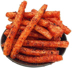 Spicy Strip Small Gluten 68g/2.39 Oz/Pack,Latiao Nostalgia Spicy Small Gluten,Sweet Spicy Flavor，Handmade spicy strips，Vegan，Instant Classic hot&Spicy Flavor Chinese Snack Food (Super Spicy,1Pack)