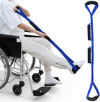 42 Inch Long Leg Lifter, Rigid Leg Lifter Strap With EVA Handgrips &Foot Loop, Leg Lifter After Hip Replacement&Knee Surgery Recovery Aids Kit,Leg Lifters Getting Legs In And Out Of Bed,Car,Wheelchair