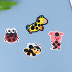 6Pcs Multicolor Forehead Stick-On Fever Kids Fast Temperature Fever Continuously Fever Temperature Monitoring Stickers Fever Stickers for Children Infants Health