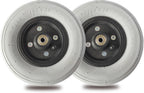 Wheelchair Casters/Wheels (Pair) 8” x 2” (200x50) Pneumatic Tire Wheels with 8mm Bearings for Electric Wheelchair Front Wheels