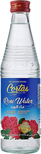 Cortas - Rose Flower Water, 17 Fl Oz (500ml), Large