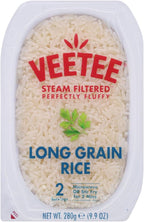 Veetee, Steam Filtered Perfectly Fluffy Long Grain Rice, 9.9 Ounce