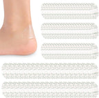 120 Pcs Self Adhesive Heel Anti Wear Sticker, Waterproof Self-Adhesive Heel Protectors for Prevent Heels Rubbed and Discomfort, Invisible Thin Pads, for High Heels Sports Shoe, Transparent