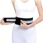 Lightweight Lower Back Brace for Women Men - Lumbar Support Belt Narrow Thin Discreet w/ Adjutable Dual Compression Alleviates Lower Back, Sciatic, Leg, Pelvic, Hip Pain/Good for Work Excercise