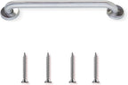 Grab Bar for Bathtub Shower - Stair Bed Toilet Bathroom / Stand Assist & Safety Handrail / 304 Stainless Steel / Smooth Grip / 12"