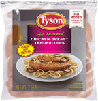 Tyson Boneless Skinless Chicken Breast Tenderloins, 2.5 Lb. (Frozen)