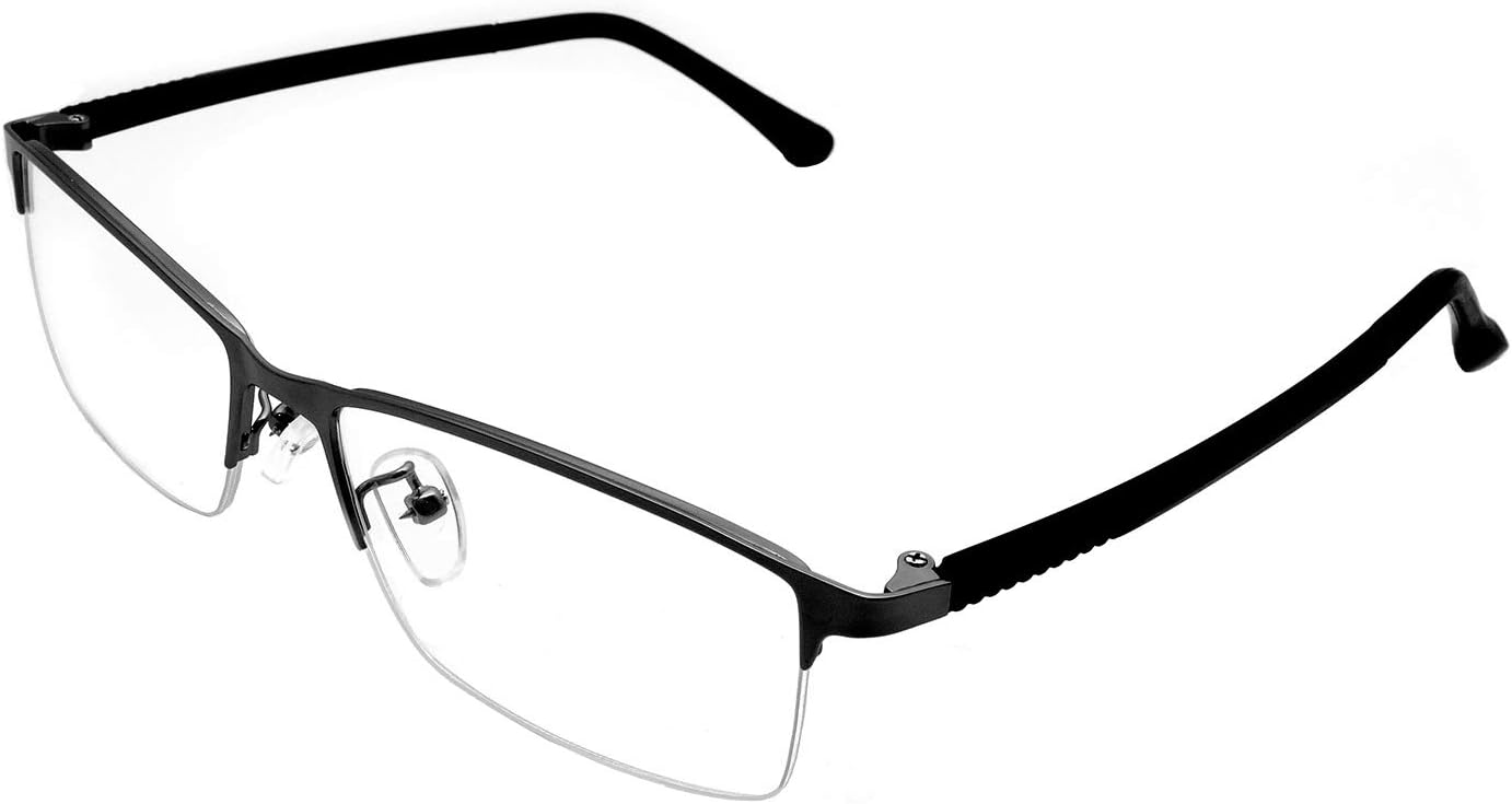 Computer Reading Glasses Anti Blue Ray Half Rim Readers Spectacles