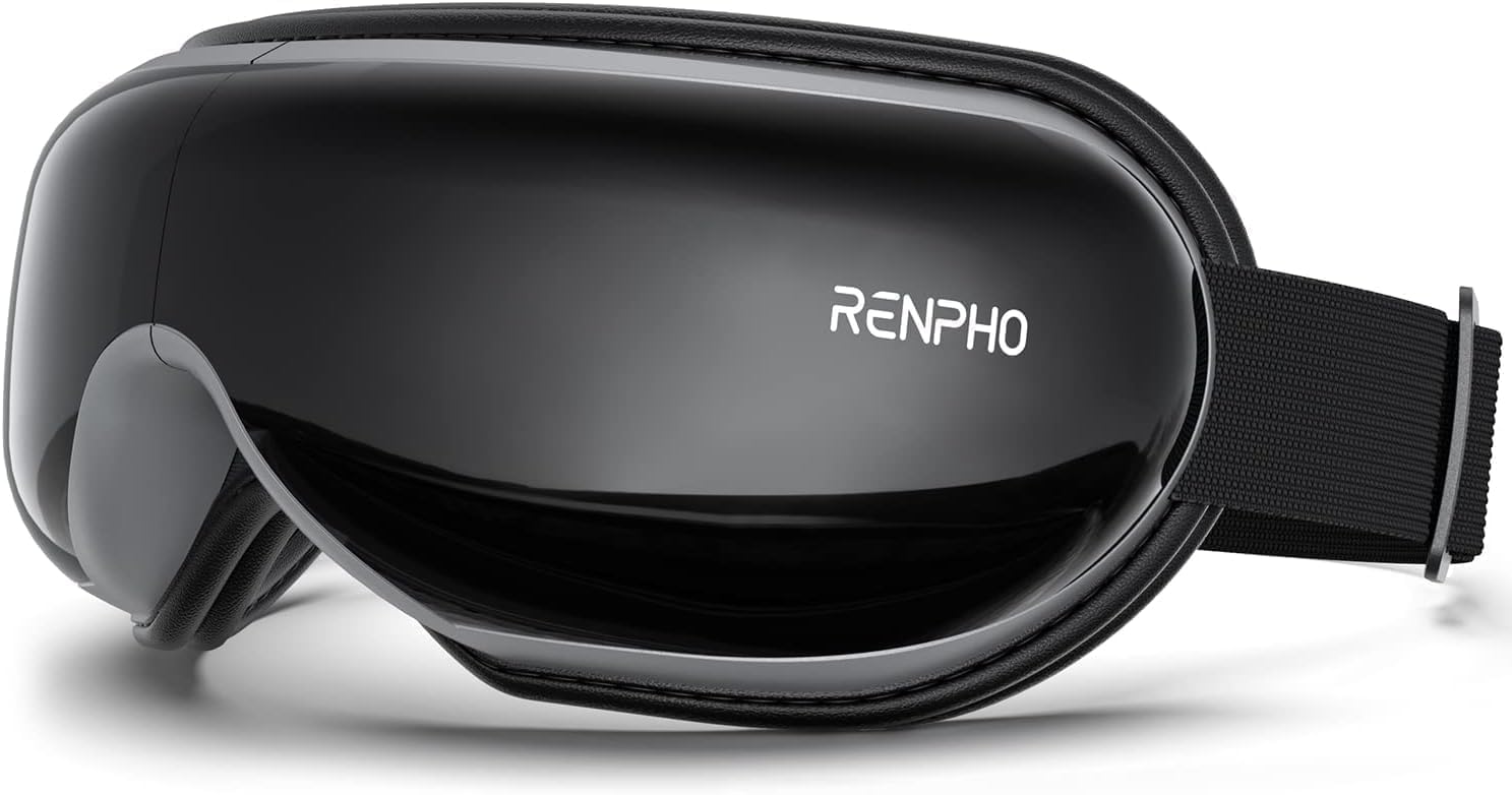RENPHO Eye Massager FSA Eligible HSA, Mothers Day Birthday Gifts for Mom Women Men Her, Eye Mask with Heat for Migraine Relief, Headache Massager for Dry Eyes Relax Reduce Strain Eyeris 1