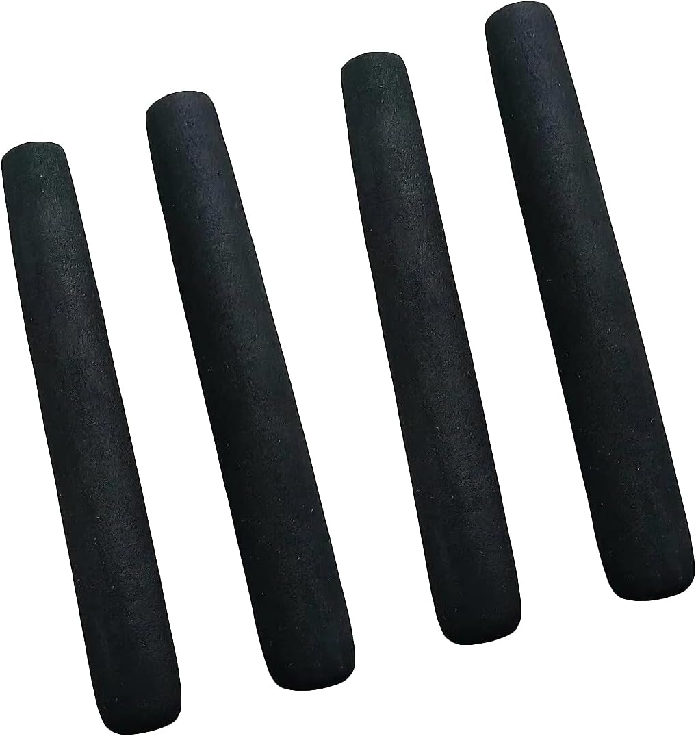 4 Pack Foam Grip Tubing 6 Inch Long Foam Handle Grips Aid Non Slip Sleeve Tubes Cover for Disabled and Elderly Fishing Rod Carbon Fiber Stick Utensils Scissor Tools Pens Arthritic Handicapped
