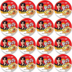 Paldo Spicy Jumbo Bowl Noodle 4.23oz 120g (Pack of 12)