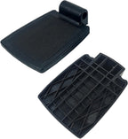 1 Pair 3/4" of Universal Wheelchair Foo trest, Wheelchair footrest, for Transport Chair Footrest Elevating Leg Rests Replacement Parts for Drive Wheelchair Replacement Parts
