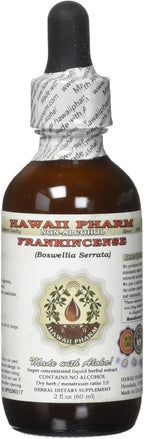Frankincense Alcohol-Free Liquid Extract, Frankincense (Boswellia Serrata) Dried Resin Glycerite Herbal Supplement 2 oz
