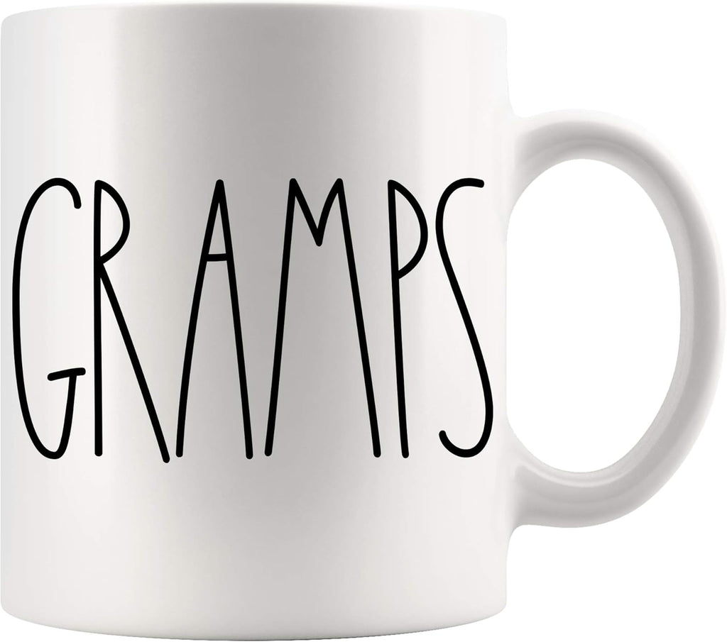 Gramps Mug - Coffee Cup Gift for Christmas, Birthday, Father's Day - Family Present for the Best Gramps Ever - 11oz