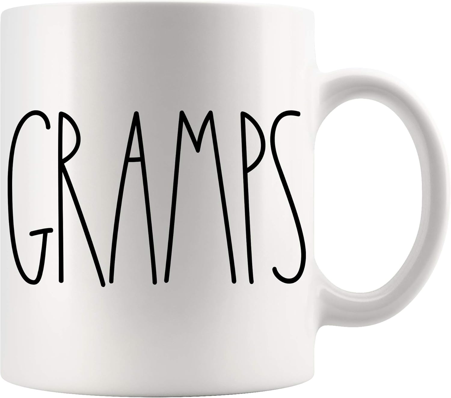 Gramps Mug - Coffee Cup Gift for Christmas, Birthday, Father's Day - Family Present for the Best Gramps Ever - 11oz