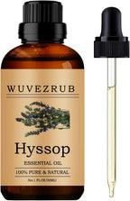 Hyssop Essential Oils, 30ML Pure and Natural Essential Oil for Aromatherapy Diffuser - Hyssop / 1 Fl Oz