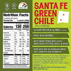The Good Bean Heat and Eat Pouch - Variety Pack - (Pack of 4) 10 oz Pouch - Mexican Smoky Chipotle, Low-Carb Classic Chili, Santa Fe Green Chile, and Indian Coconut Curry
