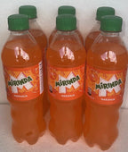 Nicaraguan Mirinda Orange Soda, Naranja Flavor, 6 Pack Bottles