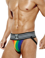 Casey Kevin Men's Christmas Thong Jockstraps For Men Jock Strap Sexy Lingerie Underwear Athletic Supporters