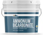 Earthborn Elements Ammonium Bicarbonate Powder (1 Gallon), Baker’s Ammonia, Flat Baked Goods, Leavening Agent, Resealable Bucket