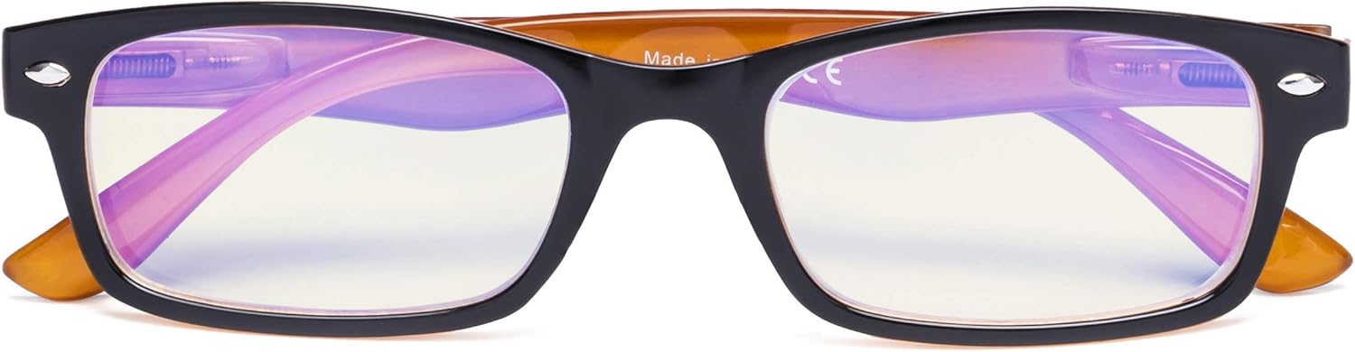 CessBlu Blue Light Filter Eyeglasses Readers,Anti Blue Rays,UV Protection,Computer Reading Glasses for Men Women