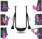 Sex Slingshot Swing for Couples Door Swing for Adults Sex Straps for Adult Heavy Duty Door Frame Frequent Flyer Women's Hoodies Door Mount Swing Over The Door Swing Sex Furniture Toys Sweatshirt.